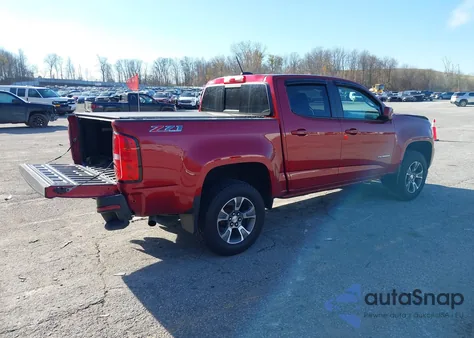 2017 Chevrolet Colorado Z71 from USA, damaged, VIN 1GCGTDEN5H1265410
